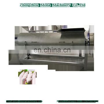 pig feet hair plucking machine/pig trotter de hairing machine/pig cow cattle feet de feather machine