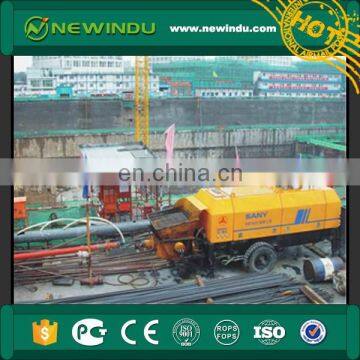 Electric Mobile Trailer Mounted Concrete Delivery Pump for Concrete Construction