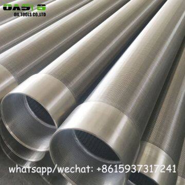 johnson stainless steel water well drilling screen steel pipe filter factory mesh filter