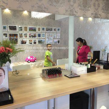 Custom beauty salon beauty mirror LED light mirror wall-mounted LED makeup mirror hairdressing mirror
