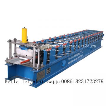 Galvanized steel door frame cold roll forming machine