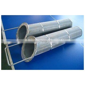 304 Stainless Steel Cleanable and Reusable Basket Strainer Oil Filter photo-4