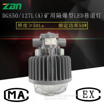 DGS50/127L(A) Шахтная взрывобезопасная светодиодная туннельная лампа с удостоверением угольной безопасности