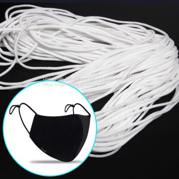 Disposable elastic band white elasticmask ear rope