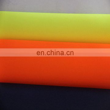 Chinese Supplier 100% polyester fluorescent orange fabric marker for workwear