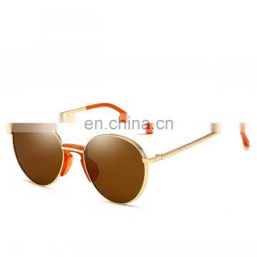 2020 Custom Luxury Round Metal Frame Vintage Sunglasses for Men Women