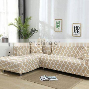 L Shape Corner Armchair Sectional Slipcover Sofa Covers Stretch Furniture Covers Elastic Sofa Covers photo-4