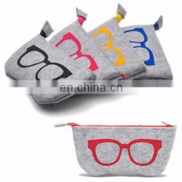 Pretty Felt Eye Glasses Pouch Sunglasses Bag photo-6
