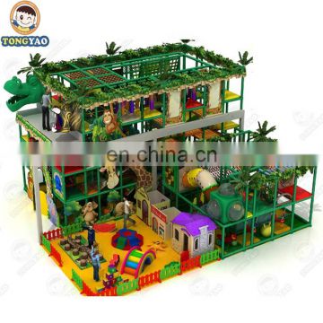 Multi-storey forest theme eco-friendly children  indoor playground  equipment