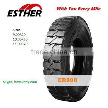 Heavy duty MINE Block pattern Truck Tyre All steel