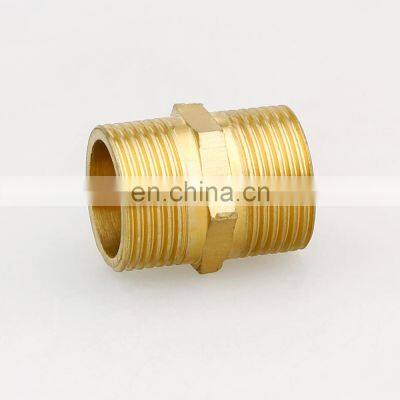 Hydraulic Brass Pneumatic Threaded Machine Fitting Male Hose Adapter photo-4