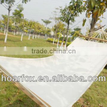 outdoor Cotton hammock with wooden bar