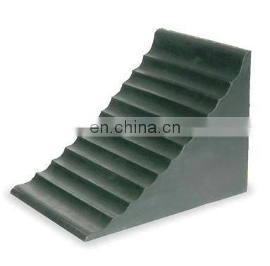 rubber wheel chock block heavy duty 20 tons