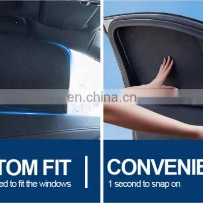 Car Privacy Film Sunshades For Toyota RAV4 Sun Window Shades Foldable Visors Blinds For Special Car photo-3