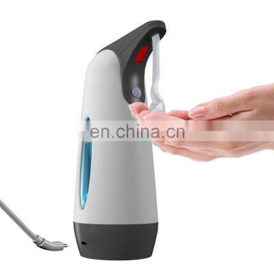 Electric Inductive ABS Hands Free Plastic  Automatic Foam Soap Dispenser Smart Sensor For Washroom