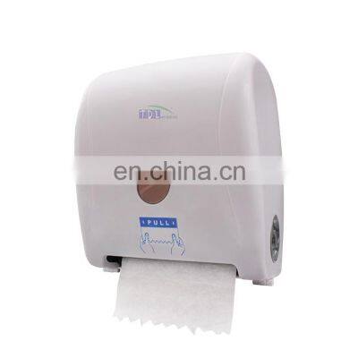 Wholesale Factory Price Newest Plastic Auto Cut Paper Towel Roll Dispenser photo-3