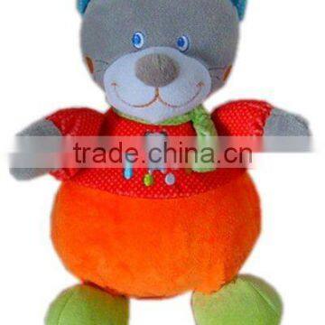 cute plush cat toy for baby