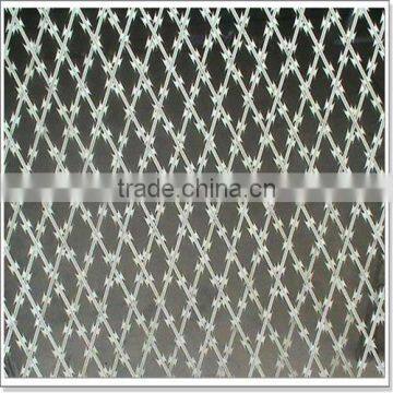 Welded razor wire (razor mesh)