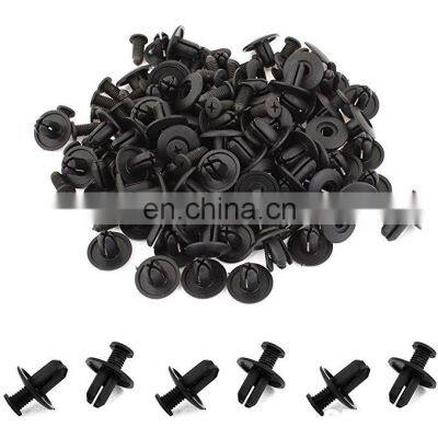 100pcs 8mm Car Clips Universal Purpose Plastic Rivets Car Decoration Folder Door Push-Type Clips photo-3