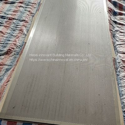 stainless steel perforated metal sheet