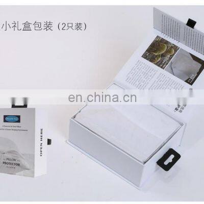 Wholesale Cotton Sublimation Printed TPU Film Waterproof Pillows Covers Satin Pillow Case With Custom Logo photo-3