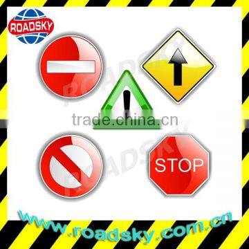 Screen Printable Informative Common Traffic Signs For Caution