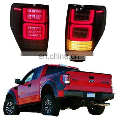 f150 accessories running light dynamic turn indicator brake full LED tailights for ford F150 2009 2014