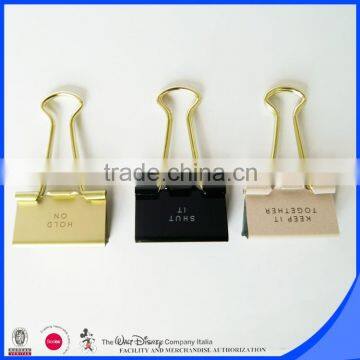 Hot new products 2016 gold bulldog clip