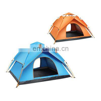 Outdoor Family Travelling Camping Tents Automatic Popup Instant 2-4 Person Living Resort Camping Tent