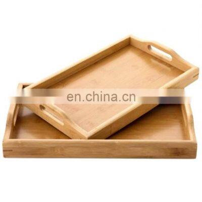 Best Quality Logo Bamboo Serving Tray photo-2