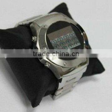 Stainless steel watch mobile phone W968T