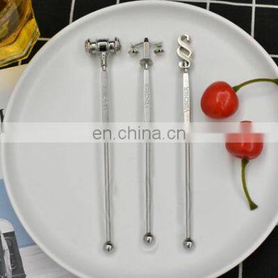 Trending Sale SS Variable Shapes Sticks Swizzle Melamine Drink Stirrers Cocktail photo-3