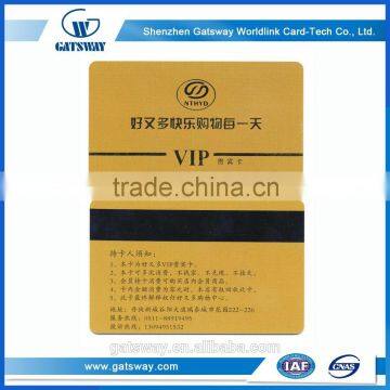 China Manufacturer Sample Membership Card