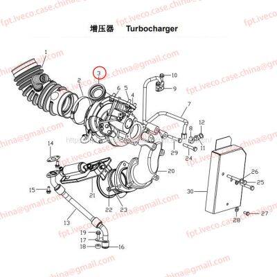 MAN D0836 Turbocharger 09100-7576