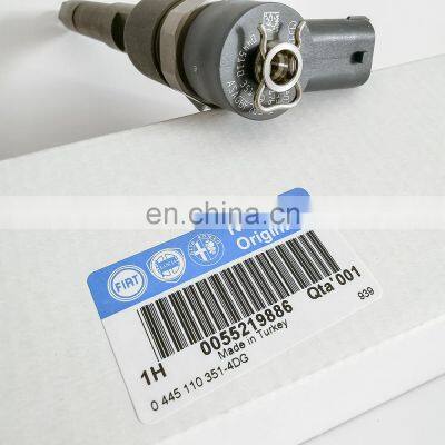 Genuine Diesel Injector 0445110351,55219886,0986435204 for common rail injector Assy