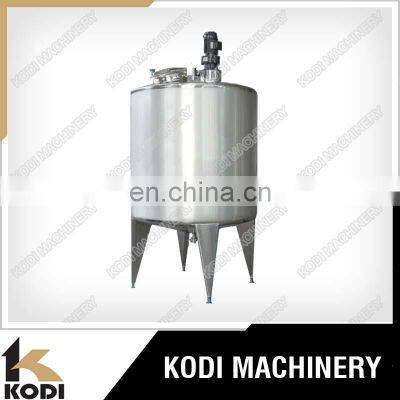 Stainless Steel Vertical Mixing Tank Agitator Tank With Jacket