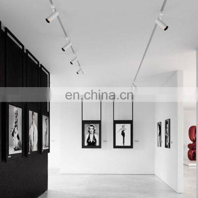 Indoor Living Room Mall Clothes Store Surface Mounted Cob 15w 25w 38w Aluminum Led Track Lighting photo-2