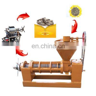 Rapeseed Oil Press Machine With Oil Filter Press/Oilpress Equipment