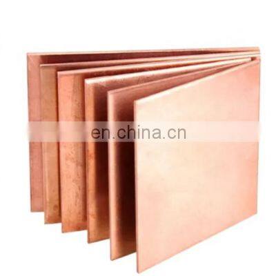 Manufacturer preferential supply  ASTM High Standard Copper Plate  C1100 3mm Copper cathodes Sheet 99.99% purity