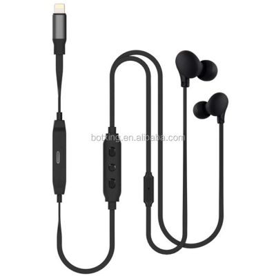 Hot sell mfi certified manufacturers bone conduction earphone for iphone