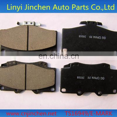 pretty quality brake pad factory direct sell D436/GDB3213 disc brake pads none asbestos no noise