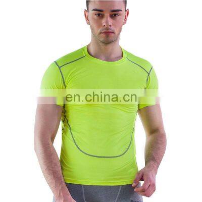 OEM Gym Hip Hop t Shirt for Men Camouflage Printing T-shirt Cheap Wholesale