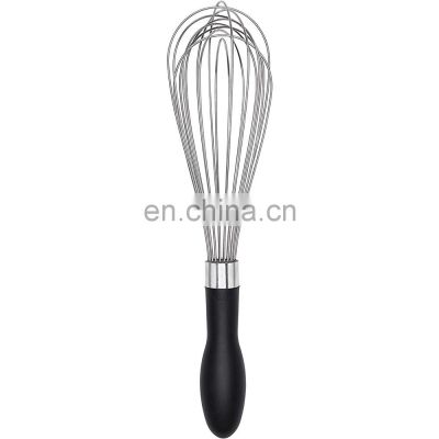 Stainless Steel Balloon Whisk - 11-Inch Steel Wire Whisk is Perfect for Blending, Whisking, Mixing and Beating