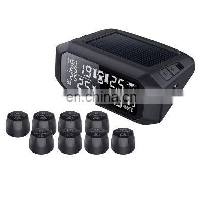 8 tyres manufacture tpms Car TPMS Tyre Pressure Monitoring System for Caravan Wagon for 2 to 10 wheels