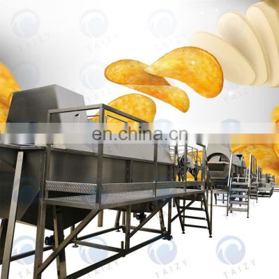 Full semi automatic small and large capacity potato frozen french fries production line