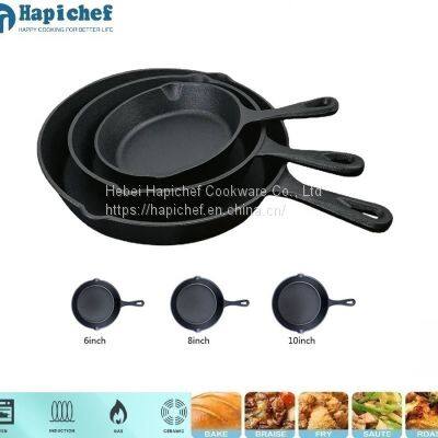 10inch Cast Iron Cookware Frypan photo-2