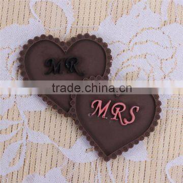 Heart Shape Handmade Custom DIY Silicone Chocolate Molds