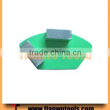 Concrete polishing pad to fit machine