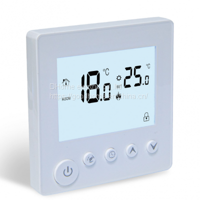 High Power 25A Electric Floor Heating Temperature Controller Wall Mounted Boiler Water Floor Heating Temperature Controller With Linkage photo-2