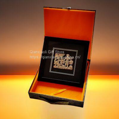 Guizhou Silver Decorative Framed Ethnic Crafts Customized Gift With Hand Gift Small Gift Enterprise Gifts photo-5